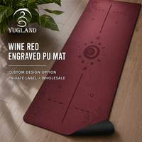 Tapis de yoga en PU lisse Yugaland Sunrise Collective – Vente en gros, antidérapant, pour le yoga urbain – Fournisseur d'usine