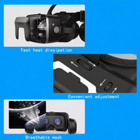 2026 Nouveauté 360 °   Expérience immersive de visionnage, lunettes VR, jeux, films, boîte VR 3D, casque VR intelligent avec écouteurs