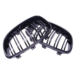 Rejilla Delantera para BMW E81 E87, Negro Mate, Plástico ABS, Entrada de Aire para Parachoques - Product Image 2