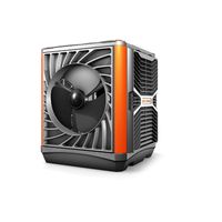 Climatiseurs à eau industriels silencieux montés sur mur ou sur toit RTFANS refroidisseur d'air par évaporation d'eau 9000btu