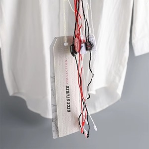 High Quality Customized Logo Eco-Friendly <b>Tag</b> Clothing Use Product Size Labels Washing Care Label Custom Hang <b>Tags</b> for <b>Clothes</b> - Product Image 5