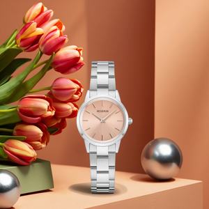 Reloj de Pulsera para Mujer, Diseño Elegante, Cuarzo, Cristal, Acero Inoxidable, Resistente al Agua 3ATM, Movimiento MIYOTA, Esfera con Agujas - Product Image 2