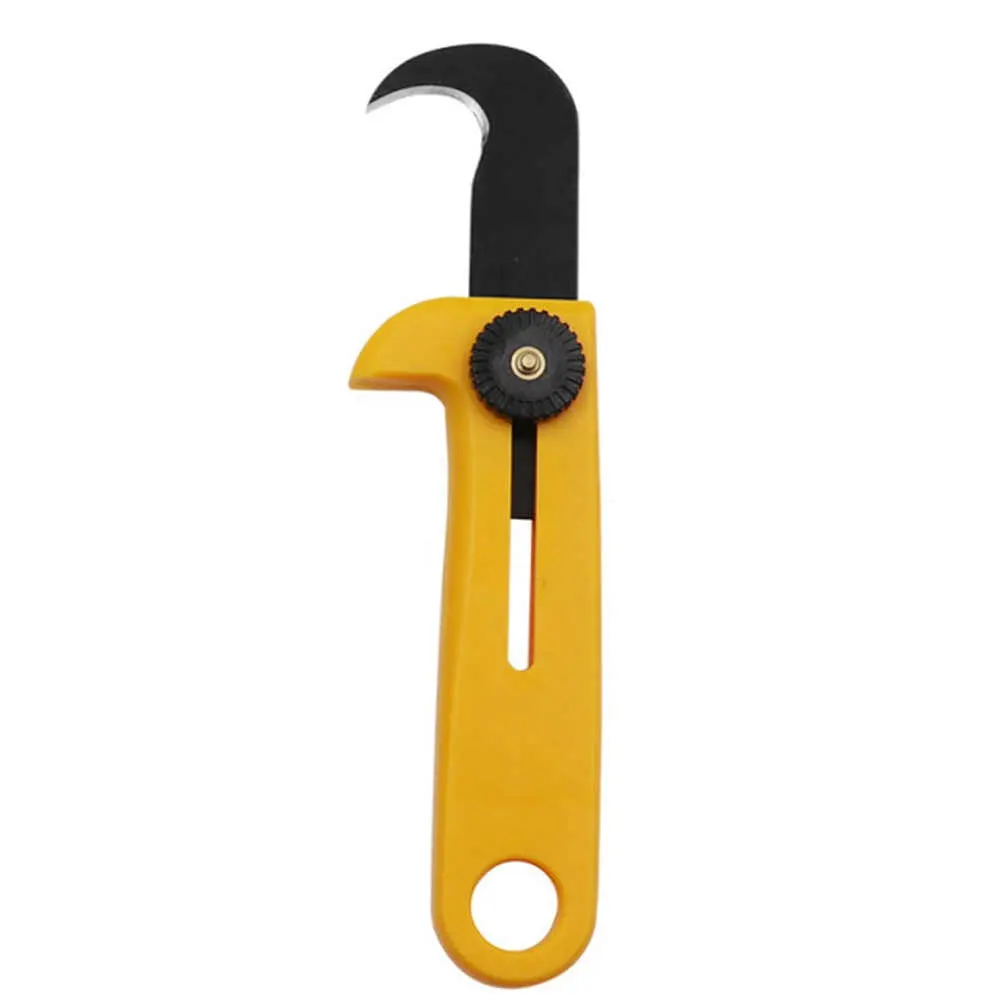 Multi Knife Hook Blade Multipurpose Utility Cutter Box Opener Unpacking Cutting Paper With Keychain Hole Hand Tools