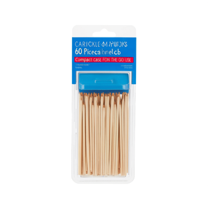 ไม้จิ้มฟันแบบพกพา 60 ชิ้น ขนาดพกพา สำหรับใช้ระหว่างเดินทาง - Product Image 2