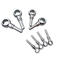 Raccords de Tuyau Hydraulique Haute Pression Forgés M10*1 Plaqués Zinc Résistants à la Corrosion FY 70011-10-04