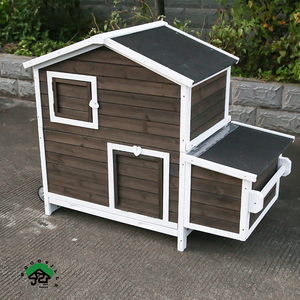 Directement de l'usine, poulailler en bois, cages à poulets pour poulets de chair avec bac à œufs - Product Image 6