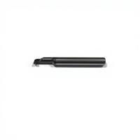 Outil de rainurage interne en carbure de tungstène de petit diamètre, mini-outil de rainurage interne en carbure monobloc, pour machines-outils CNC.