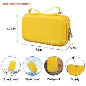 Hen suyễn Ống hít chủ trường hợp nhỏ gọn và mạnh mẽ trường hợp cho tiện dụng ventolin Ống <span class=keywords><strong>EVA</strong></span> lưu trữ trường hợp cho người lớn và trẻ em - Product Image 2