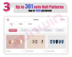 Impresora de uñas 3D Pintor de impresión inteligente con detección AI 10s Máquina de manicura de impresión rápida a la venta - Product Image 4