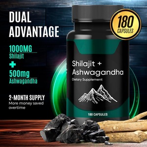 Capsule di Ashwagandha e Shilajit OEM, Integratori Alimentari Erboristici Puri Himalayani Biologici - Product Image 2