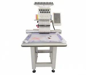 high quality T-shrit embroidery machine computerized embroidery machine clothes single head embroidery machine