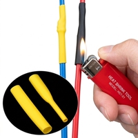 Kit de 175 tubes thermorétractables multicolores pour isolation de câbles et réparation électrique