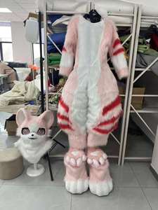 Costume de mascotte en peluche douce de <span class=keywords><strong>renard</strong></span> pour adultes, directement de l'usine, pour Halloween, Noël, les fêtes et les carnavals - Product Image 6