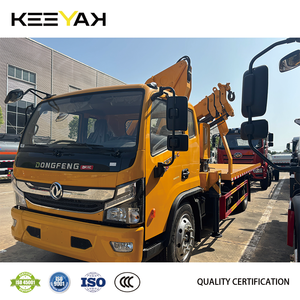Camion de remorquage DongFeng de haute qualité avec treuil hydraulique, flèches télescopiques, bras de levage, véhicule à moteur, déblaiement d'obstacles, sauvetage - Product Image 2