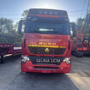 รถบรรทุกหัวลากมือสอง ผลิตในจีน 6x4 Howo TH7 540 แรงม้า พวงมาลัยขวา/ซ้าย มาตรฐานไอเสียยูโร 2 เครื่องยนต์ดีเซล สำหรับขนส่ง ขาย - Product Image 6