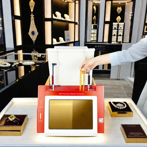 Máy phân tích Vàng xrf dễ dàng xử lý cho thợ kim hoàn tia lửa 650 Máy kiểm tra độ tinh khiết Vàng xrf - Product Image 4
