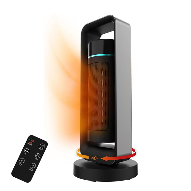 Ptc Ceramic Fan Heater Electric Heaters with Fan Space Heater with Remote Control