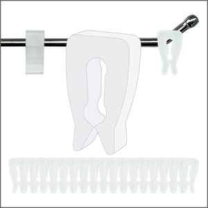 Hooeki Supermarket Peg <b>Hook</b> Stoppers for 1/4 Pegboard <b>Hooks</b> & Slatwalls - Product Image 1