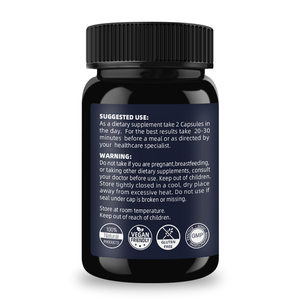 Fabricante de Suplementos Nutracéuticos de L-arginina con Óxido Nítrico, Mejora la Energía Masculina, 60 Cápsulas de L-arginina - Product Image 6