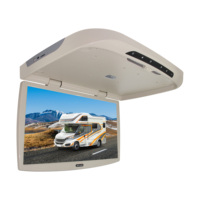 Monitor Plegable Android de 21.5 Pulgadas para Entretenimiento en Asientos Traseros de Automóviles y Autobuses, Monitor de Techo