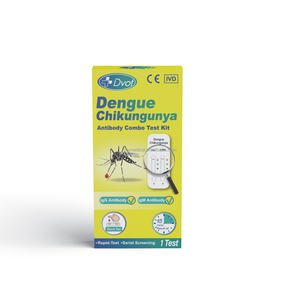 <span class=keywords><strong>Kit</strong></span> de Prueba Rápida Combinada de Anticuerpos contra el <span class=keywords><strong>Dengue</strong></span>/Chikungunya para Uso Doméstico, Autoprueba, Venta al por Mayor del Fabricante - Product Image 1