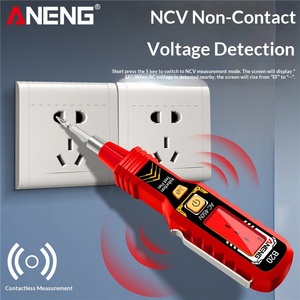 Testador de Tensão de Alta Precisão com Detecção de Quebra Multifuncional e Display <span class=keywords><strong>Digital</strong></span>, Testador de Tensão Indutivo para Eletricistas - Product Image 3