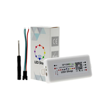 2048 Piksel LPD6803 WS2812b WS2811 SK6812 TM1804 UCS1903 WS2815 RGB LED Işıklar Sihirli Renk SP105E Kontrol DIY Led Kontrol Cihazı