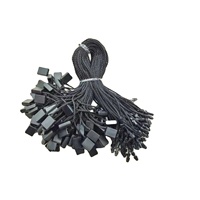 Étiquettes suspendues carrées personnalisées en PVC et polyester, écologiques, avec options de couleurs sur mesure
