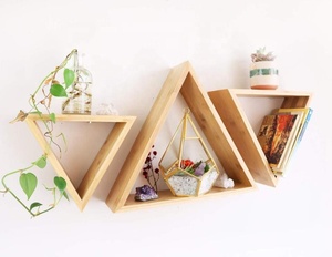 Étagère de rangement <span class=keywords><strong>murale</strong></span> en <span class=keywords><strong>bambou</strong></span>, organisateur, flottantes, pour le décor de la maison, offre spéciale - Product Image 2
