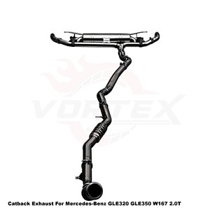 Vortex Global-Importer a choisi des tuyaux en acier inoxydable pour Mercedes-Benz GLE320 GLE350 W167 2.0T - Product Image 4
