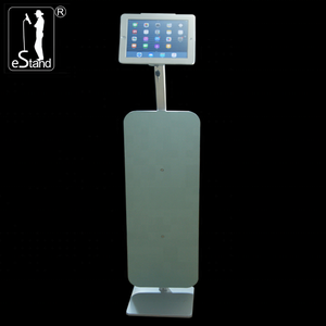 EStand BR22022G ป้องกันการโจรกรรมชั้นตู้แสดงผลสำหรับ <span class=keywords><strong>iPad</strong></span> ยืนที่มีป้ายโฆษณาสำหรับ9.7 ''<span class=keywords><strong>Ipad</strong></span>/pro/air - Product Image 2
