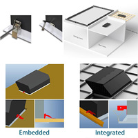 Plafonnier intelligent Blue Sky Light, contrôle par application et simulation de l'irradiation solaire par rythme biologique, 40 °   Lanterneau oblique à lumière naturelle