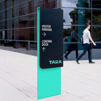 Fabricant d'enseignes d'annuaire personnalisées Plaques de signalisation en acrylique Logo Way Finding Led Acrylic Office Room Led Wayfinding Signage