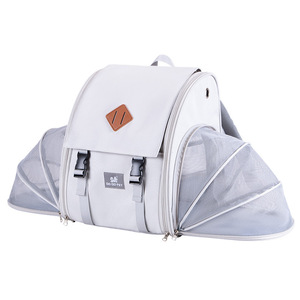 Portable and foldable pet bag for dogs and <b>cats</b>, suitable for travel, <b>backpack</b>, stress-resistant, breathable, expandable tent. - Product Image 2