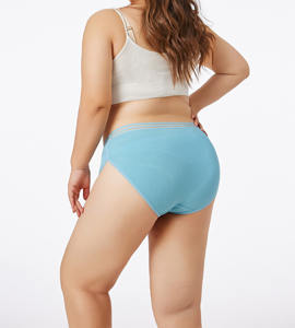 Culottes Menstruelles Vente en gros Culottes menstruelles étanches à quatre couches sans couture Sous-vêtements pour femmes - Product Image 2