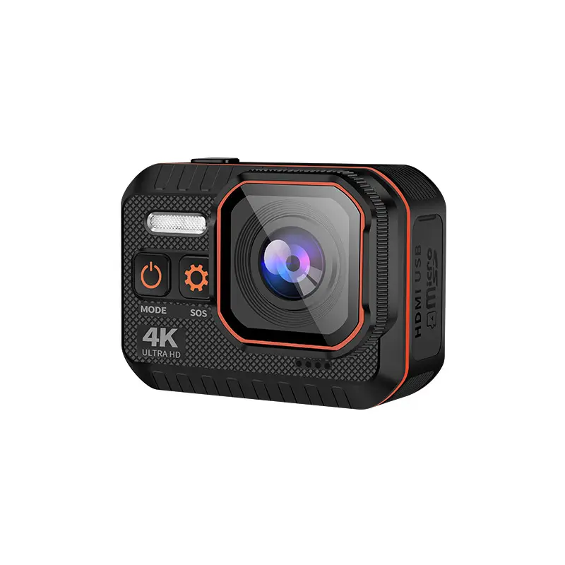 Factory Direct WiFi Waterproof Action Camera 4K 60 Fps HD Portable Remote Control Mini Action Camera
