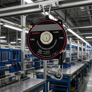 Câble de levage de style allemand 0,6 kg 1,0 kg 2,0 kg 3,0 kg 5,0 kg 2,0 mètres pour tournevis électrique, ligne d'assemblage, manutention, équilibrage par ressort - Product Image 6