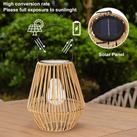 Lanternes solaires extérieures étanches suspendues lumières solaires décoration pour jardin cour patio porche arbres pelouse voie