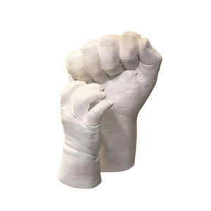 Kit d'<span class=keywords><strong>empreinte</strong></span> à <span class=keywords><strong>main</strong></span> et pochoir 3D, ensemble de moulage pour les mains, aligin et plâtre de paris, offre spéciale - Product Image 6