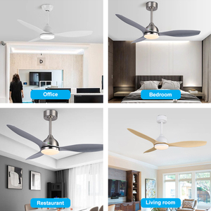Bảo Sơn Tốc Độ Gió Cao Trong Nhà Nhà Phòng Khách Điều Khiển Từ Xa DC Động Cơ Thay Đổi Độ Sáng LED Quạt Trần Ánh Sáng - Product Image 5