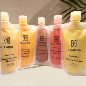 HUAMING Wholesale Colorful 3oz 8oz Custom Scented Squeeze <strong>Wax</strong> <strong>Melts</strong> Home Decor DIY Soy <strong>Wax</strong> Candle Making <strong>Kit</strong> - Product Image 6