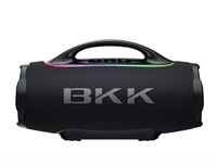 Enceinte Bluetooth portable BKK Outdoor Subwoofer Auracast 150W, basses profondes, étanche IP65, enceinte HIFI pour fêtes