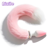 App-gesteuerter Vibrierender Analplug Fuchsschwanz-Vibrator Butt Plug Anales Rollenspiel Flirt-Sexspielzeug für Männer Frauen Paare Erwachsenenspiele