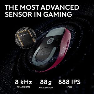 Souris de jeu sans fil Logitech <span class=keywords><strong>G</strong></span> PRO X Superlight 2 pour l'e-sport, forme symétrique, fréquence de polling 8 kHz, 44000 DPI, charge sans fil, précision - Product Image 6