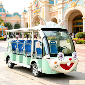 รถบัสไฟฟ้าชมวิวแบบการ์ตูนประหยัดพลังงาน พร้อมสีสันปรับแต่งได้และมีที่นั่ง 8-23 ที่ สำหรับสวนสนุกเด็ก - Product Image 1