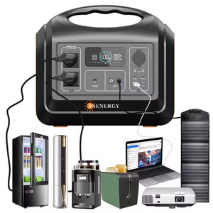 Centrale Électrique Portable 1000W avec Batterie LiFePO4, Générateur <span class=keywords><strong>Solaire</strong></span> 1200W MPPT, Système d'Énergie d'Urgence Extérieur, <span class=keywords><strong>Panneau</strong></span> <span class=keywords><strong>Solaire</strong></span> – Vente en Gros - Product Image 1