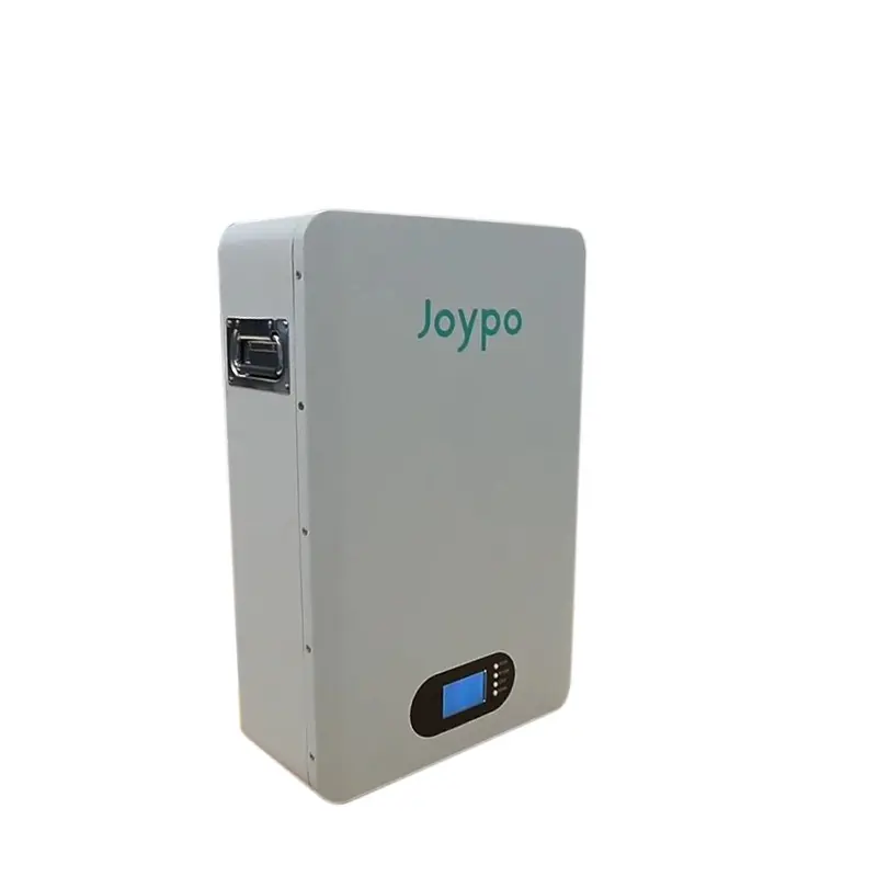 Joypo LCD Lithium iron li ion Batteries with WIFI APP 48V Power Wall Solar System 5kwh 10kwh LiFePO4 Energy Storage Battery