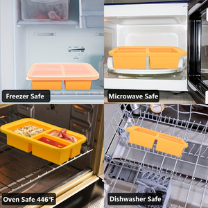 Cube de glace en silicone multifonctionnel, portable et durable, de qualité alimentaire, avec 3/4 de cavités, pour contenants de - Product Image 6