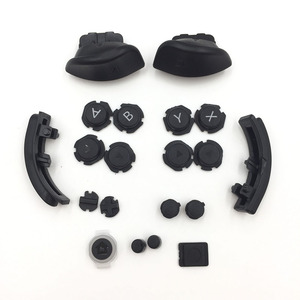 Set di Pulsanti Originali Neri di Ricambio L R ZL ZR ABXY D-Pad SL SR per Nintendo <span class=keywords><strong>Switch</strong></span> e <span class=keywords><strong>Switch</strong></span> OLED <span class=keywords><strong>Joy</strong></span>-<span class=keywords><strong>con</strong></span> Pulsanti Completi - Product Image 2