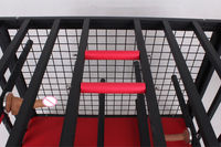 BDSM Bondage sexe meubles fétiche jeux pour adultes jouets sexuels grande Cage pour chien en métal esclave retenue formation Cage pour femmes hommes Couples